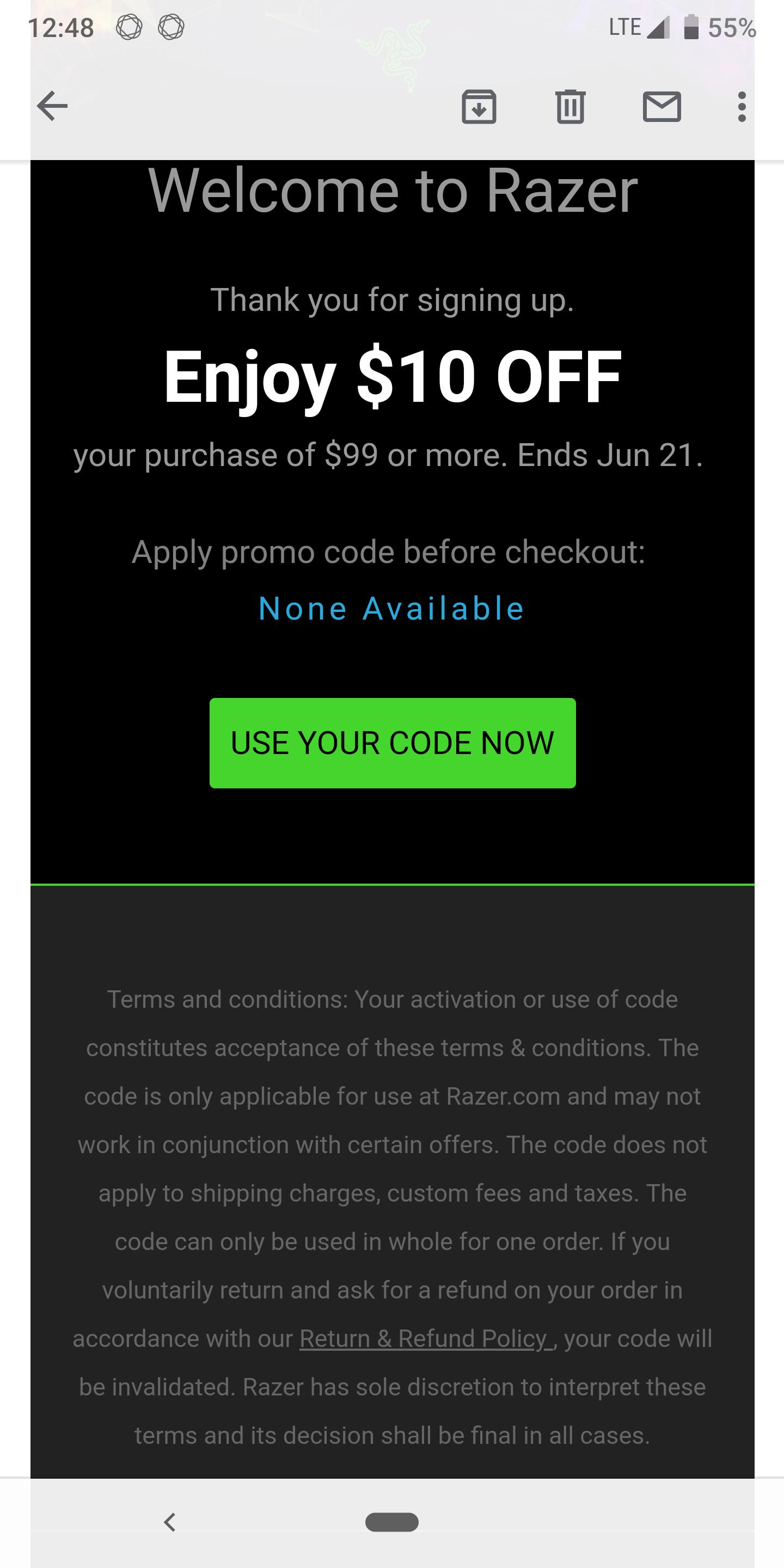 Rlz3r Support A Twitter Empower Ideas Heya Thanks For Mentioning Us Allow Us To Look Into This Further Have You Checked Your Spam Junk Emails For The Razer Newsletter Code Please Shoot Us A