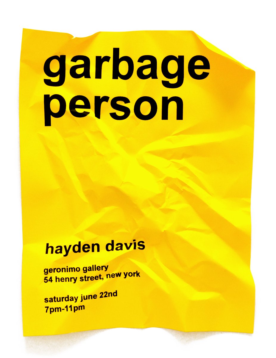 Our pal <a href="/hayden__davis/">Hayden Davis</a> has an art show in Chinatown this weekend—come through for A+ vibes and even better art ✨🍋💛✏️🌞