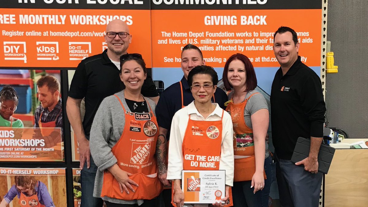 Randy Aretz (@randythdcredit) on Twitter photo Recognizing Superstar Sylvia with a Certificate of Excellence Award for her achievement of 100 Apps in one week! She is saving our customers $$$ & delivering Outstanding Customer Service!
#ArvadaProud #PMDAppsMatter <a href="/SarrahPresnell/">Sarrah Presnell</a> <a href="/RobynRiepma/">Robyn Riepma</a> <a href="/RichBolton2/">@RichBTHD</a> <a href="/JasonDa22309610/">Jason Davis</a> Recognizing Superstar Sylvia with a Certificate of Excellence Award for her achievement of 100 Apps in one week! She is saving our customers $$$ & delivering Outstanding Customer Service!
#ArvadaProud #PMDAppsMatter <a href="/SarrahPresnell/">Sarrah Presnell</a> <a href="/RobynRiepma/">Robyn Riepma</a> <a href="/RichBolton2/">@RichBTHD</a> <a href="/JasonDa22309610/">Jason Davis</a>