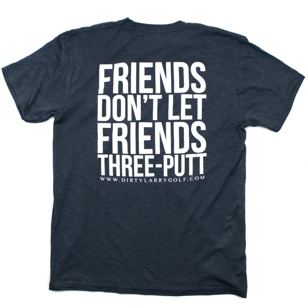 😍 RETWEET TO WIN 😍 It's another Tuesday Tee Day, which means we're giving one lucky *follower* our infamous Friends Don't Let Friends Three-Putt t-shirt. 

All you need to do is hit that 🔃 button to enter. Entries accepted thru 6/19. Winner announced 6/20.