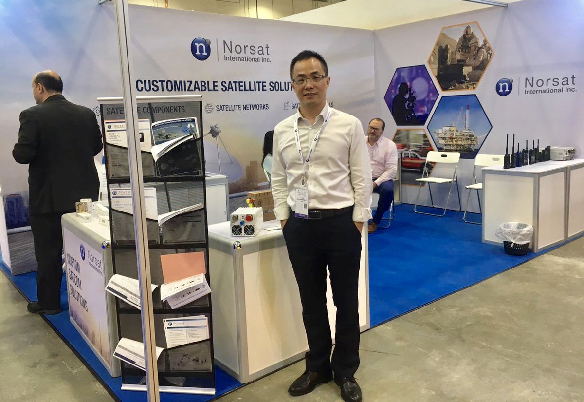 Norsat International tweet media