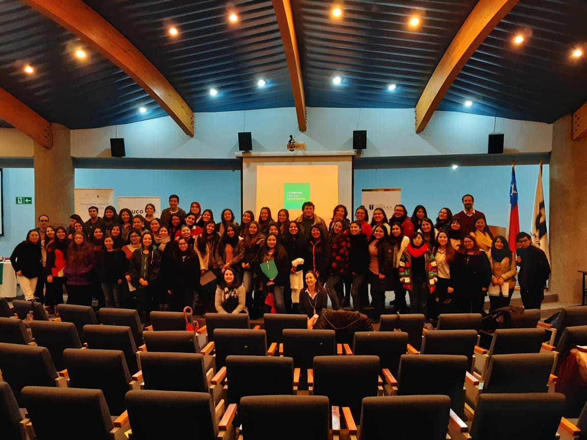 LODESTARONBASE's tweet photo. #FundaciónEducacionalArauco realizó una nueva jornada de formación inicial de futuros profesores del Maule. Participaron 130 estudiantes de cuarto año de las carreras de Pedagogía General Básica y Pedagogía en Educación Especial, de @ucatolicamaule y @autonomadechile sede Talca. https://t.co/dWt8ioj7CS