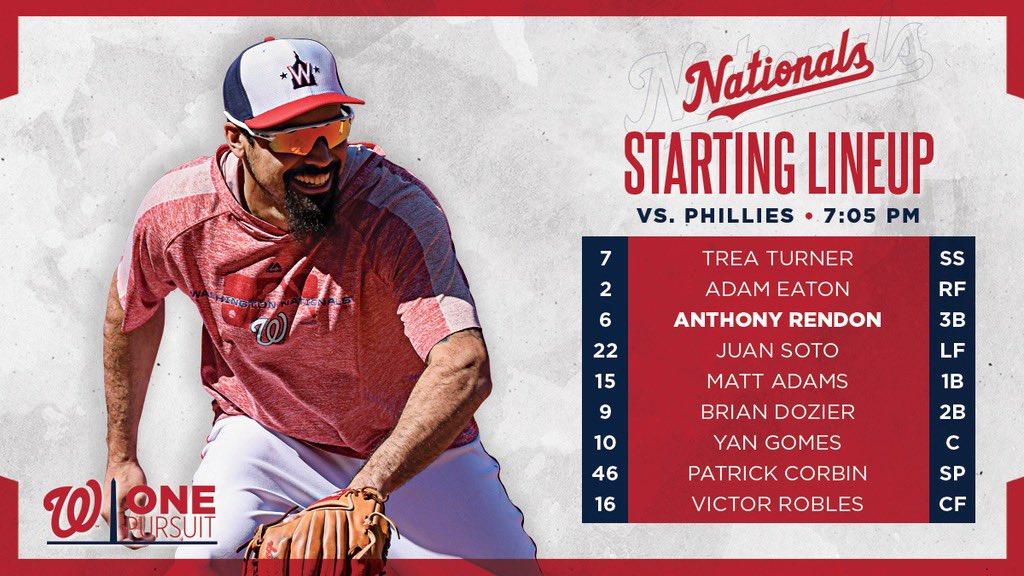 losnacionales's tweet photo. Ama el juego, y el juego te amará a ti.
#VoteRendon // https://t.co/4gGVZCRcq2 https://t.co/qM6eXhHbtO
