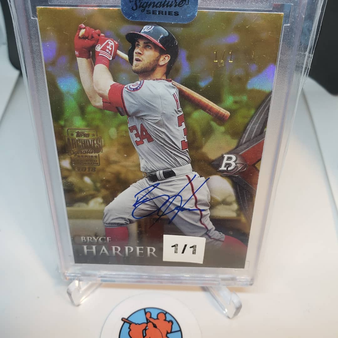 newmsportscards's tweet image. Bryce Harper Patch Autos &amp;amp; Rookie Gradeds-Let's make a deal!!

#bryceharper #patchauto #rookie #psagraded #baseball #tradingcards
