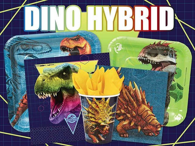htfps's tweet image. Our new pattern is DINO-mite 😏 Seriously, how cool is this pattern? We love the bright colors, especially that T-Rex! 🔥😍 #jurassicpark #jurassicworld #dinosaurs #doubletap #htfps #hardtofindpartysupplies bit.ly/31FsXq6