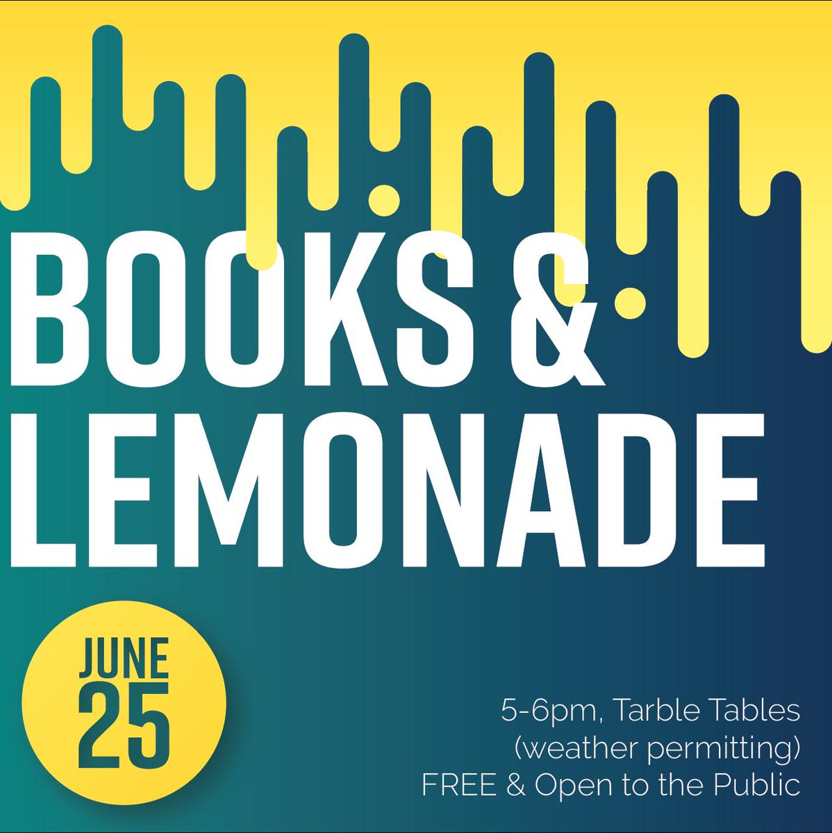 Come and enjoy a glass of lemonade paired
with a lively discussion about Ray Bradbury’s
All Summer in One Day.
link to story: staff.esuhsd.org/danielle/engli…