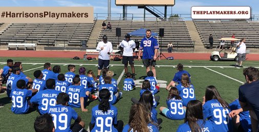 playmakers_org's tweet photo. Harrison's Playmakers had the time of their life on Saturday at El Camino High School! #coachingcharacter #teamplaymakers @horribleharry99 https://t.co/otaZYcJqxI