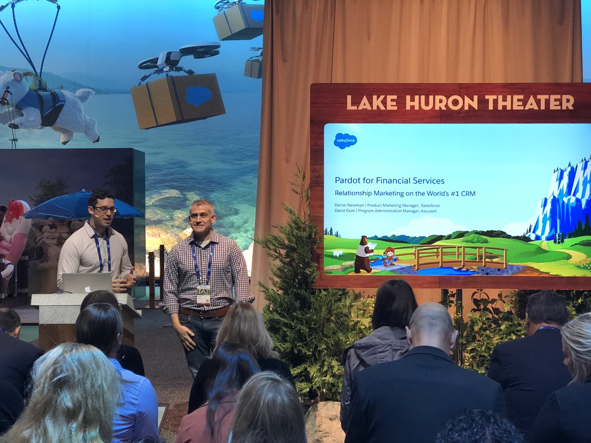 One of my customers David Gore from Assurant/The Warranty Group crushing the “Pardot for Financial Services“ session here at Salesforce Connections 2019!

#Connections2019 #pardot #marketingautomation #SalesforceConnections