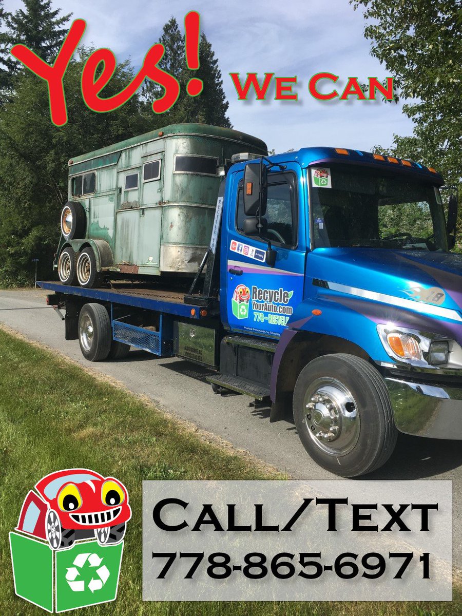 RecycleYourAuto's tweet image. We buy all makes and models of #scrap #cars, #trucks, #vans and #suv’s. We don’t care if your vehicle has been in a collision, is rusted out, burned out, has a blown motor, wheels or no wheels or whatever! We’ll buy your #junk #car!
  Call or text 778-865-6971