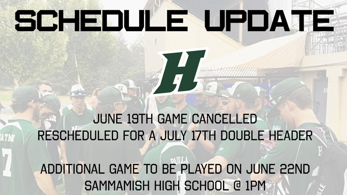 honkersbaseball's tweet photo. Attention Honkers fans, we've got a schedule update! #GoHonkers https://t.co/lfHfWiv0EV