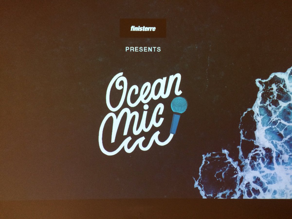 ⁦@FinisterreUK⁩ #oceanmic night no.3. Looking forward to a great night here in #Bristol with some great old friends and new. #
