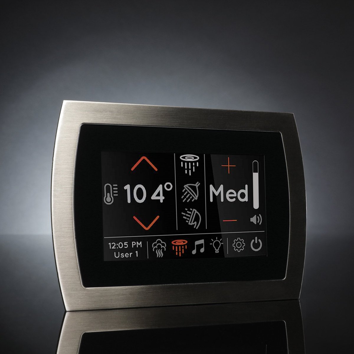 thermasol's tweet image. Ultra smart, ultra connected, and ultra easy to incorporate into any bath design. Our SignaTouch Control features a slim profile and an LCD touchscreen that brings steam functionality to life with ease.