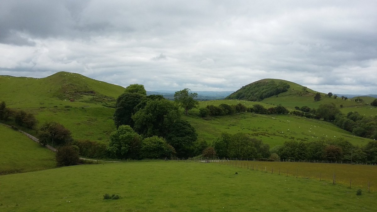 rhian_kendall's tweet photo. Feeling topsie turvy trying to work out which way up the rocks are on the #BGSKnightonMap @bgswales! https://t.co/2u3IuAlsH0