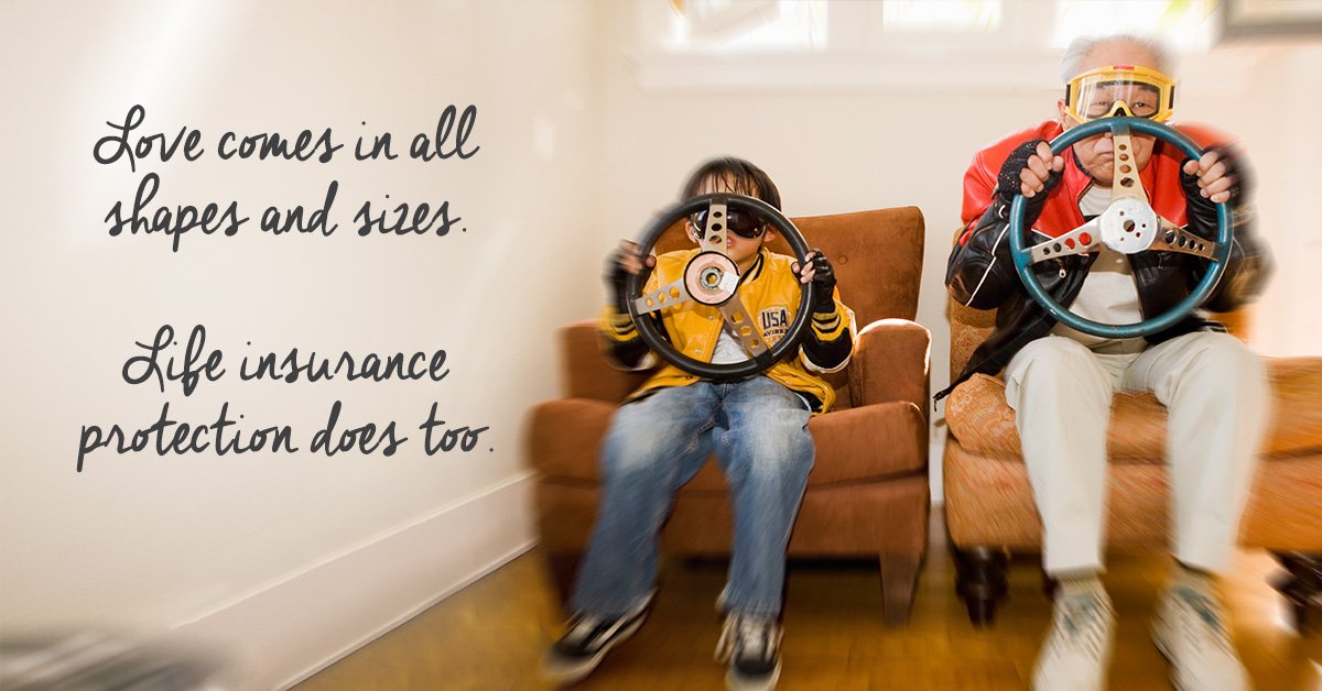RummelInsurance's tweet image. Love comes in all shapes and sizes...and life insurance can protect every single.