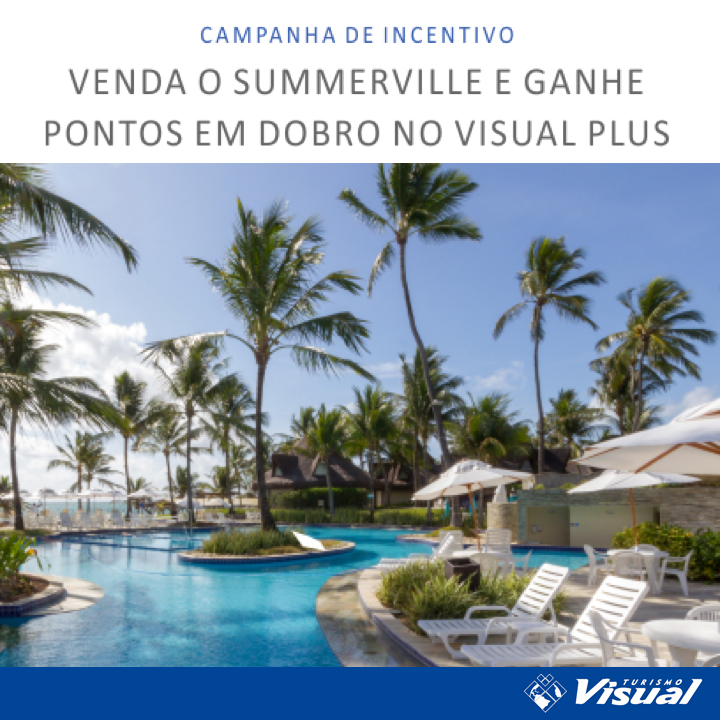 visualturismo's tweet photo. De 14 de junho a 14 de agosto de 2019, na venda de diárias para o Summerville Beach Resort, você ganha pontos em dobro neste Programa de Incentivo para Agente de Viagem. Boas vendas!
#visualturismo #agentedeviagem #agentevisualturismo #viajecomagente #campanhadeincentivo https://t.co/ZvfyhnI6yI