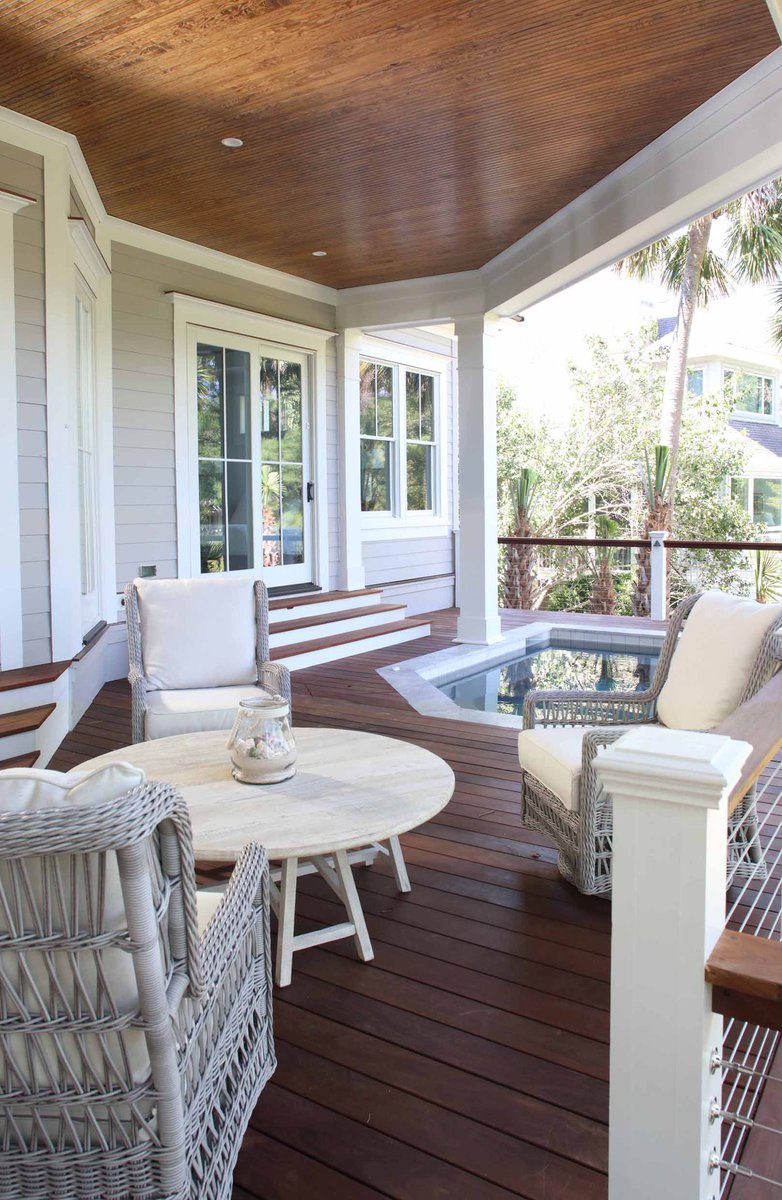 A custom back patio is the perfect area for entertaining and spending time outside!