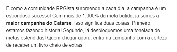 BrunoCobbi's tweet photo. É OFICIAL, SENHORAS E SENHORES! #TORMENTA20 É A MAIOR CAMPANHA DA HISTÓRIA DO @CATARSE! #RPGPOWER!!! 🇧🇷🎭🎲 https://t.co/dq9pF0giD9