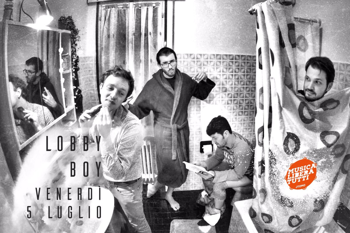 Musica Libera Tutti (@mlt_arcade) on Twitter photo I Lobby Boy apriranno la seconda giornata di #Mlt19 venerdì 5!  A seguire Hanky Panky band e @CaneGianCane 
Info evento: bit.ly/2ERz40S
#savethedate #staytuned #ingressogratuito I Lobby Boy apriranno la seconda giornata di #Mlt19 venerdì 5!  A seguire Hanky Panky band e @CaneGianCane 
Info evento: bit.ly/2ERz40S
#savethedate #staytuned #ingressogratuito