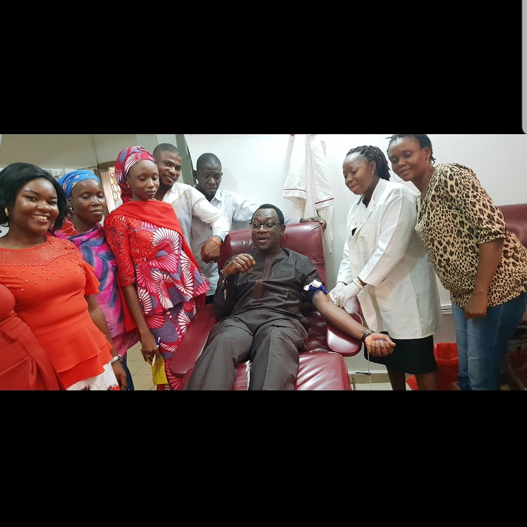 Today I joined the National Blood Transfusion Service to celebrate the World Blood Donor Day donated. I urge everyone to support the NBTS initiative for blood donation which is grossly inadequate. I was well received by the NBTS dedicated staff who treated me like a star...😀🙏