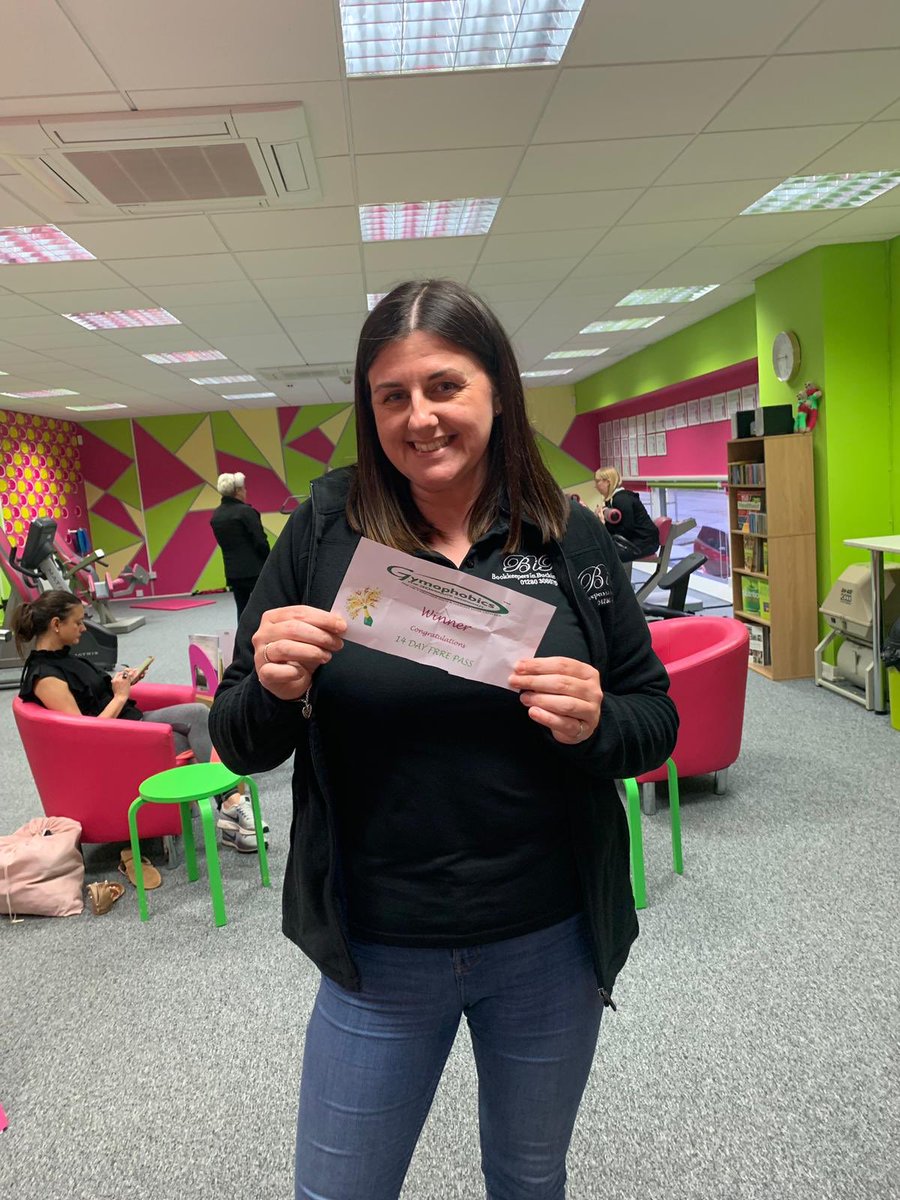 GymophobicsB's tweet photo. #BigBanburyHour totally FREE lucky dip at award winning ladies gym in Banbury. Every ticket is a winner of a FREE membership up to 3 months free. Only 50 being given away. Dash into 1a George St tomorrow to get yours!! We’re helping Banbury get fit this Summer! https://t.co/MkjVIZR88e