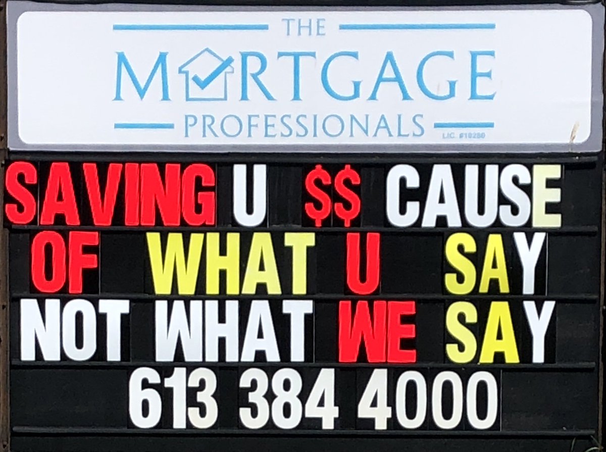 mortgage_pros's tweet photo. Embracing the beautiful weather in west end Kingston by reminding you of the goals here at @mortgage_pros https://t.co/1cfqaMvFYD