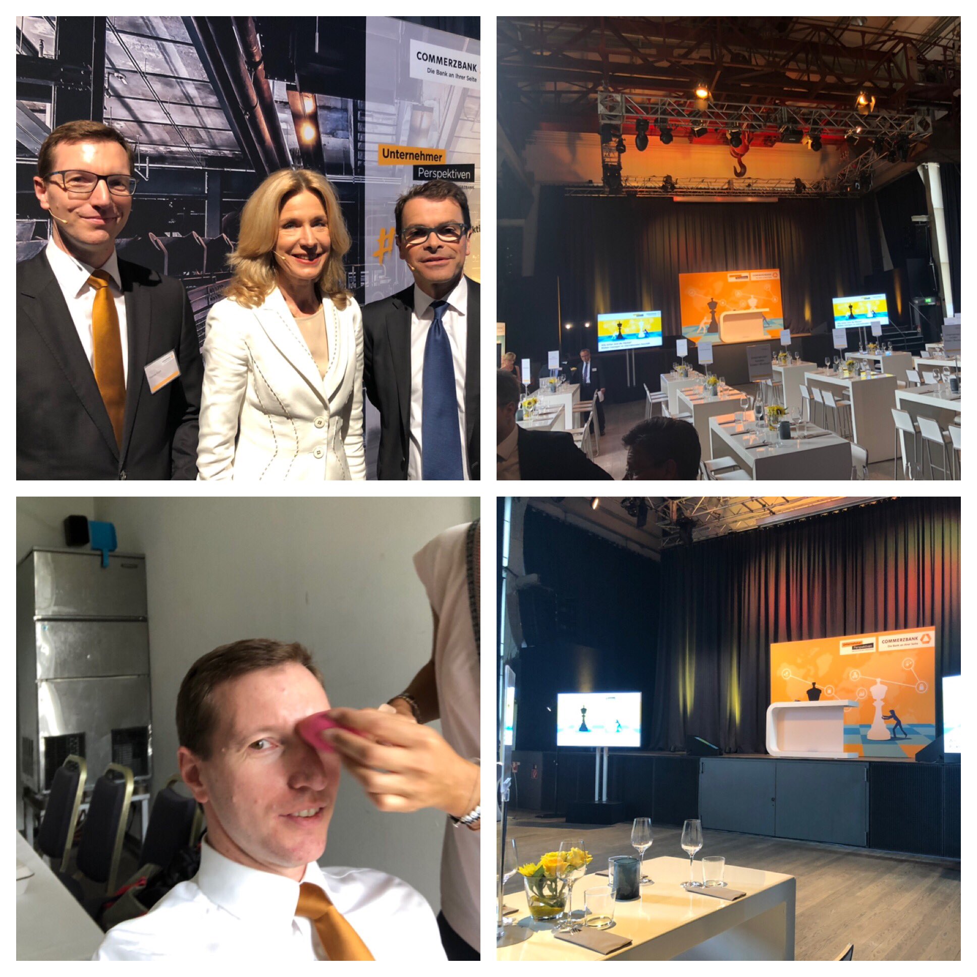 Thomas Koch Es War Ein Grosser Spass Und Netter Abend Commerzbank Unternehmerperspektiven Auf Zollverein In Essen