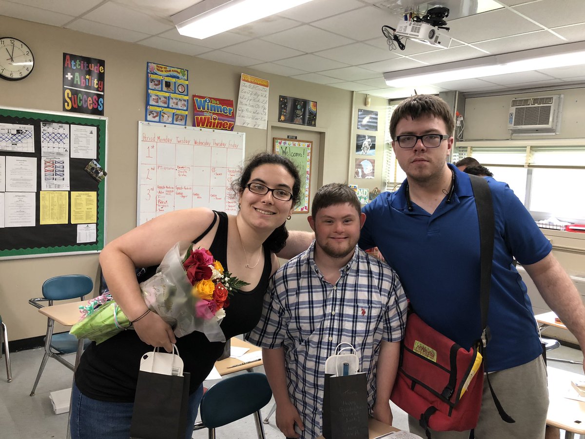 Congrats to our CDP grads!! We are so proud of the mature and independent young adults you have become. The future is bright! <a href="/SeafordHSPride/">Seaford High School</a> <a href="/MrsRussellCDP/">Mrs. Russell</a> <a href="/ccasertaSLP/">Mrs. Caserta</a>