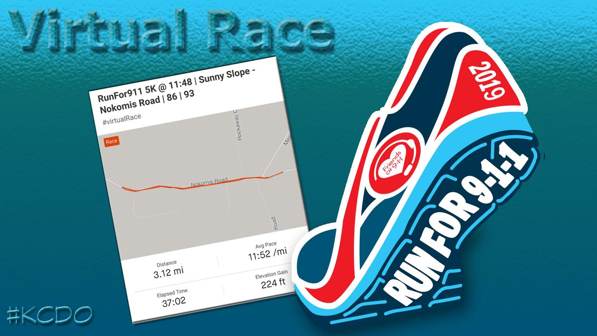 mtibbert's tweet photo. 🏃‍♂️ #Runfor911 was this weekend. Got my 'butt' chewed by a German Shepherd named Major on the warm up. I'll probably PR 🏆 that course next time. #KCDO https://t.co/dBahyK0VgX