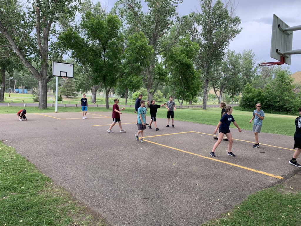 NotreDame_MH's tweet photo. Our #soccer and #hockey #academies joined for a bike trip @medicinehatcity which concluded with a basketball game @Raptors inspired #medhat @MHCatholic #nda15 https://t.co/ktixmfHv1E
