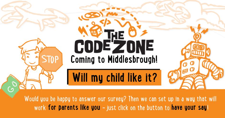 codezoneboro's tweet image. Parents - we need your input!🤖Our club trial, for ages 6-17, has been a huge hit🙌 Please click through to let us know what days work best for you in #boro! 
Or just to find out more ( it's going to be very cool😎) thecodezone.typeform.com/to/hTvV6I @lovembro @MbroDigital @HeadStart_Boro