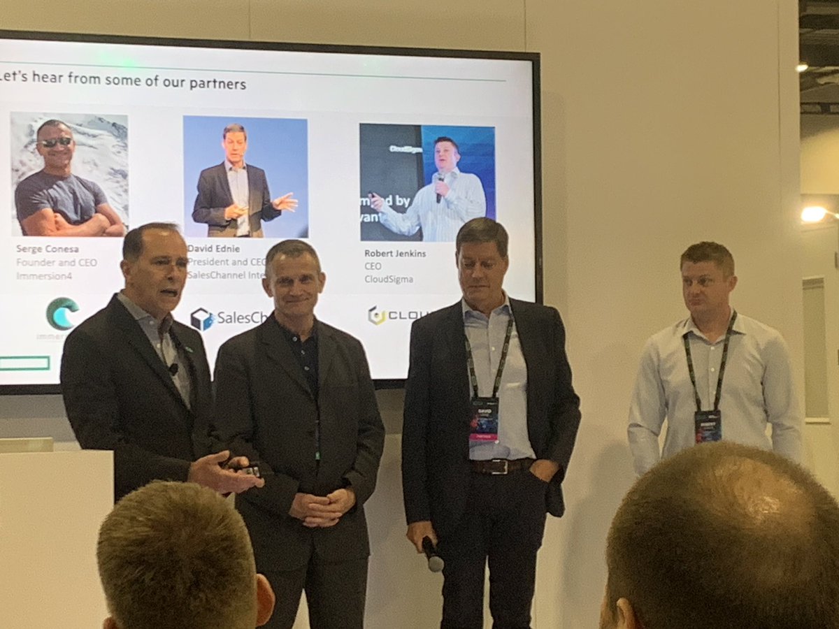 . <a href="/cloud28plus/">Cloud28+</a> is bringing the IT industry together in the interests of customers, says @CLOUDXP10. #Cloud28+ #HPEDiscover