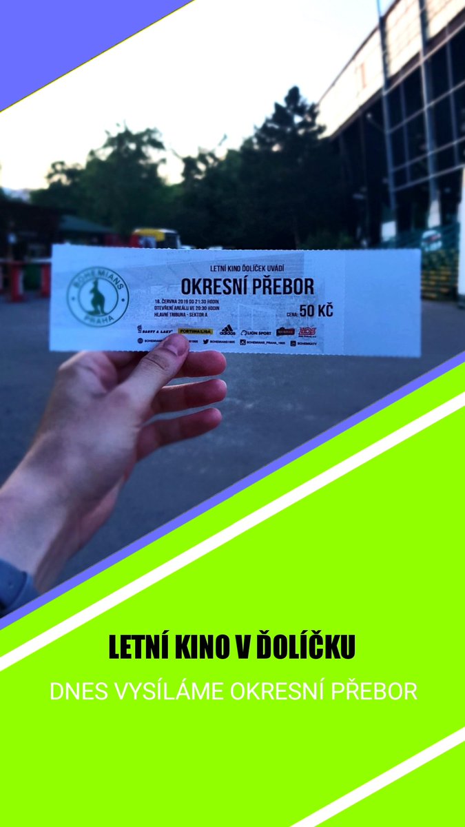 Natyyy1905's tweet image. Startujeme 📽 🏟 ⚽️ 🤩
#OKRESNÍPŘEBOR #ĎOLÍČEK
