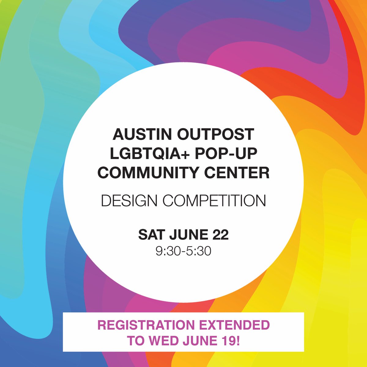 The Austin Outpost Design Competition is open all—community members, architects, engineers &amp; designers. Register by tom as an individual or team &amp; see you at the charrrete Saturday! AustinOutpost.org