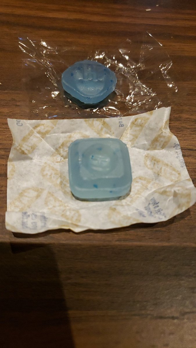 Comradmusic's tweet photo. @halls just a pic of the different wrapping and different shaped drops https://t.co/yD9COTaW8a