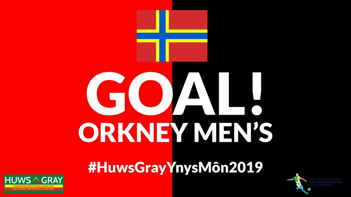 ⚽️GÔL/GOAL! Orkney lead 2-1 at @CemaesBayFC against Western Isles as they’ve scored almost immediately after the restart here to make it 2-1. #HuwsGrayYnysMôn2019
