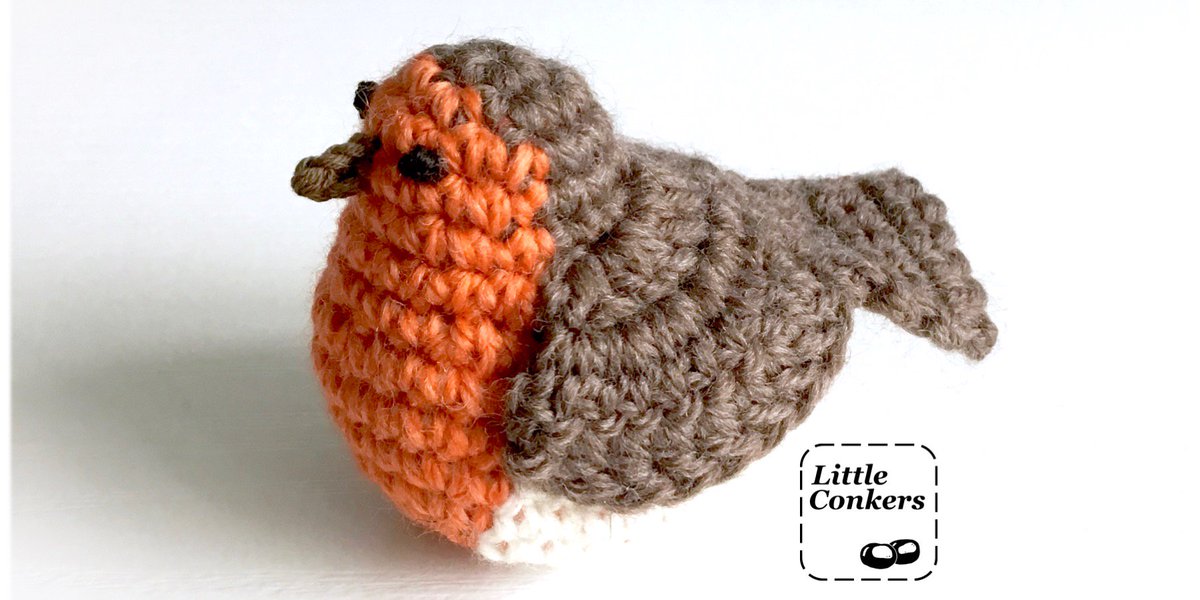 One of Britain's favourite garden birds.
Pattern, kit & readymade, all available in my Etsy shop: http://etsy.me/18oND1l
#littleconkers #crochetpattern #crochetkit #handmade #ecofriendly