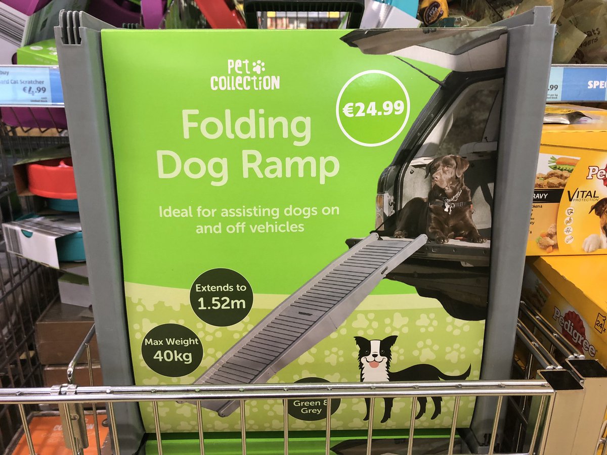 folding dog ramp aldi