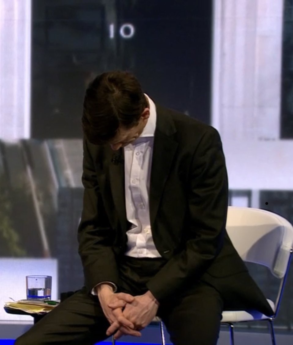 Rory Stewart has gone through every stage of a drunken night out in just 30 minutes. #BBCOurNextPM