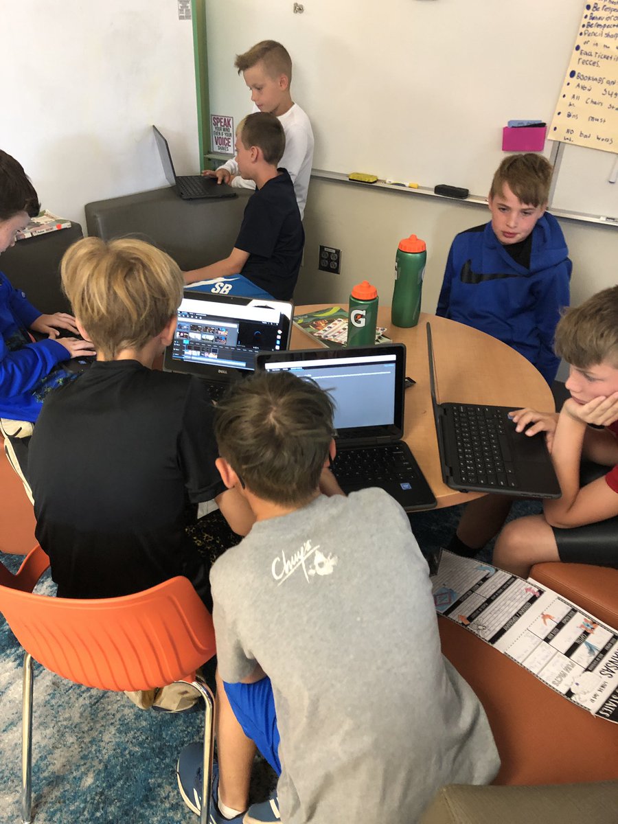 JKThompson5's tweet image. Today my Ss learned to use @WeVideo to showcase their research. @TonyJAmbrose did a great job getting us going! The Ss are so excited &amp;amp; ❤️all the features! #lastdayiswhen #keepthemlearning  @HiltonCadetTech