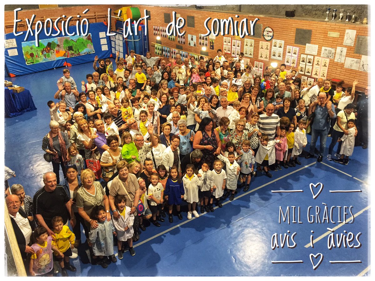 P4Mda's tweet image. MIL GRÀCIES avis i àvies!!! I tots els familiars que heu vingut avui!!! 😊@_mdangels