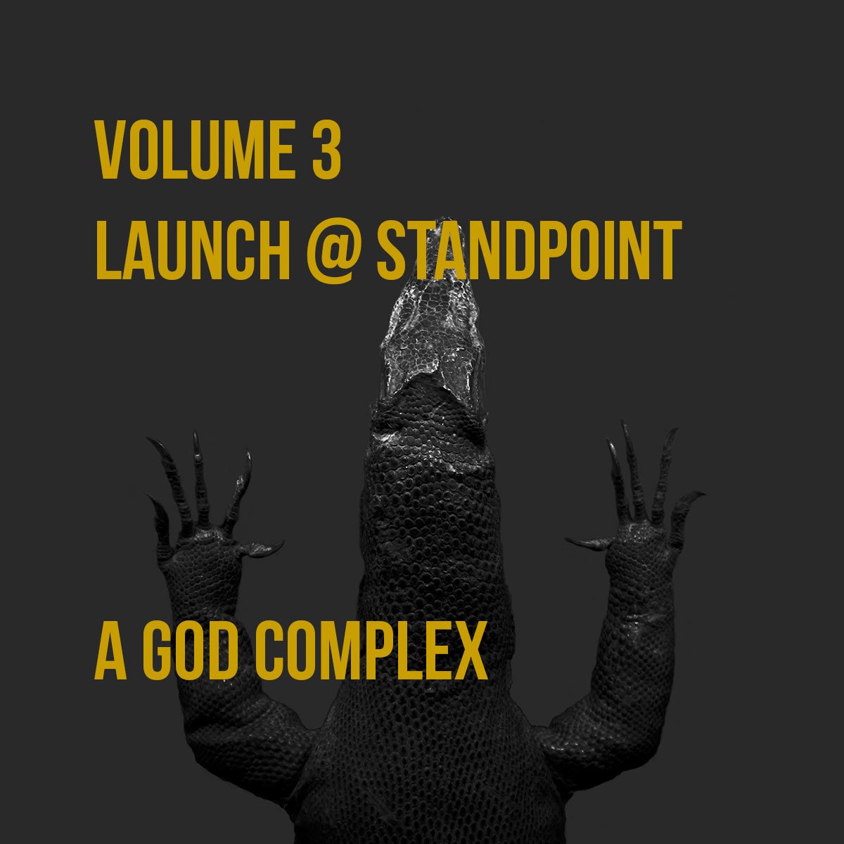 What? <a href="/SculptorVox/">Sculptorvox now lives on insta only - Join us</a> Volume 3 launch. Where? <a href="/StandpointGal/">Standpoint Gallery</a>, Hoxton. When? Thursday 20th 6-8pm. Be there!