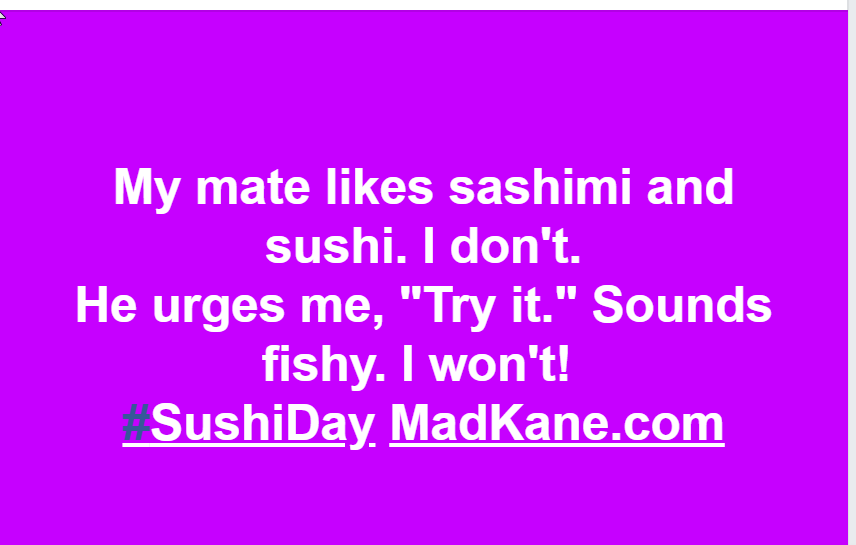 Sushi Day