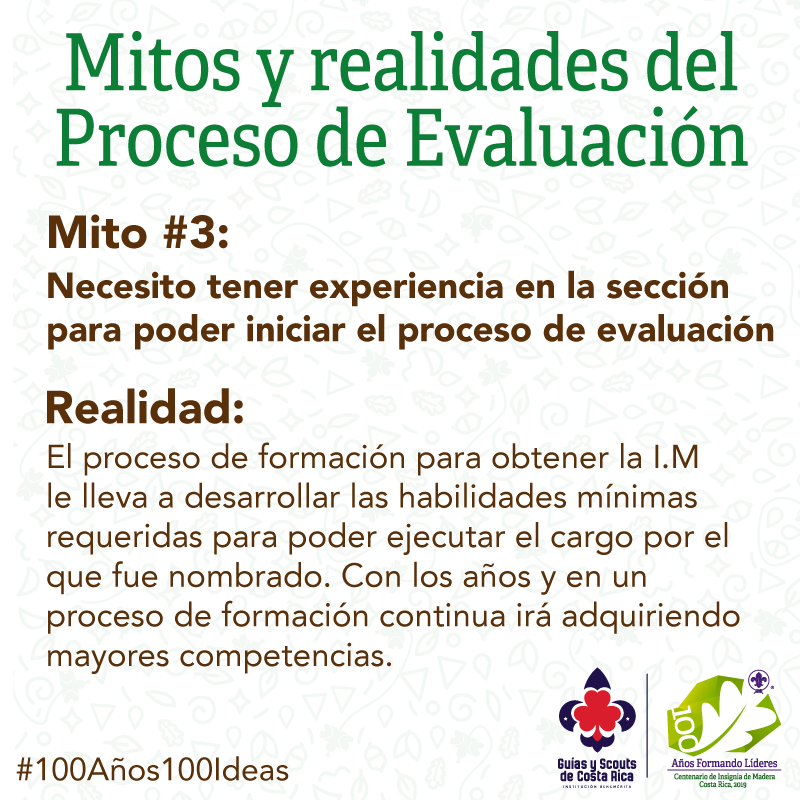 ¡VIDA DE GRUPO! 🍃😁

La vida en su grupo es tan relevante como el proceso de Evaluación de Insignia de Madera ¡Adelante!

#100Años100Ideas #SiempreListos