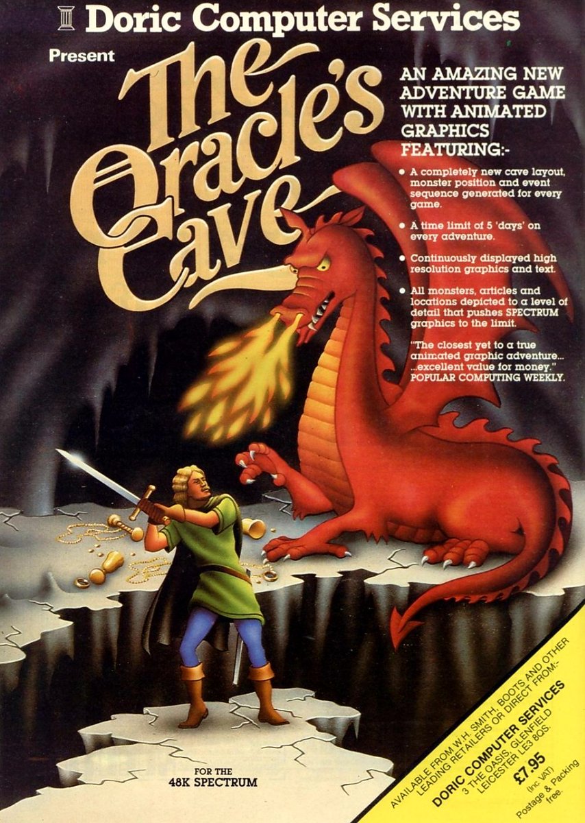 MarkRJones1970's tweet photo. MJ's #ZXSpectrum pre-history pt.4 - Early 1984 - #HewsonConsultants #Doric #FantasySoftware #Visions https://t.co/XAfuX9ocZr