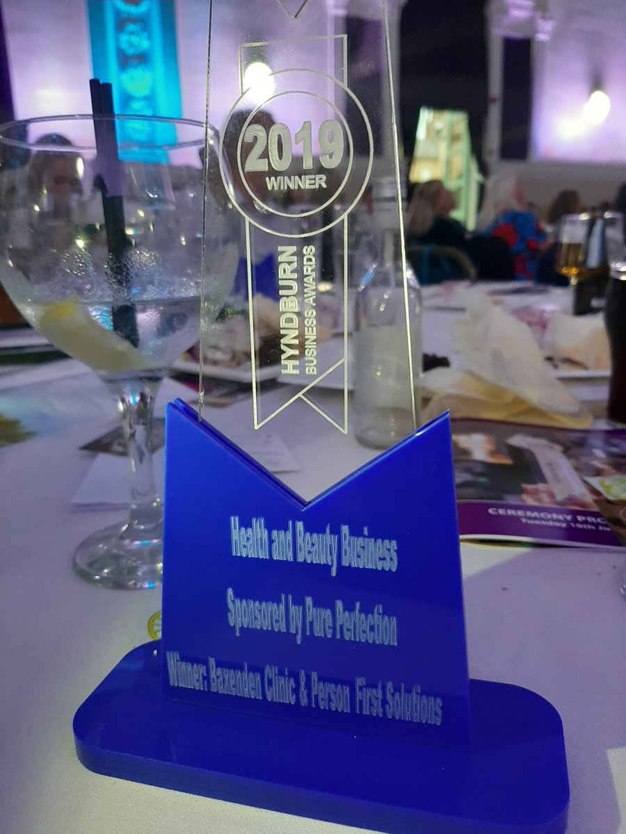 And the winner is....
Baxenden Clinic in the Health and Beauty category
#HAwards19
#baxenden