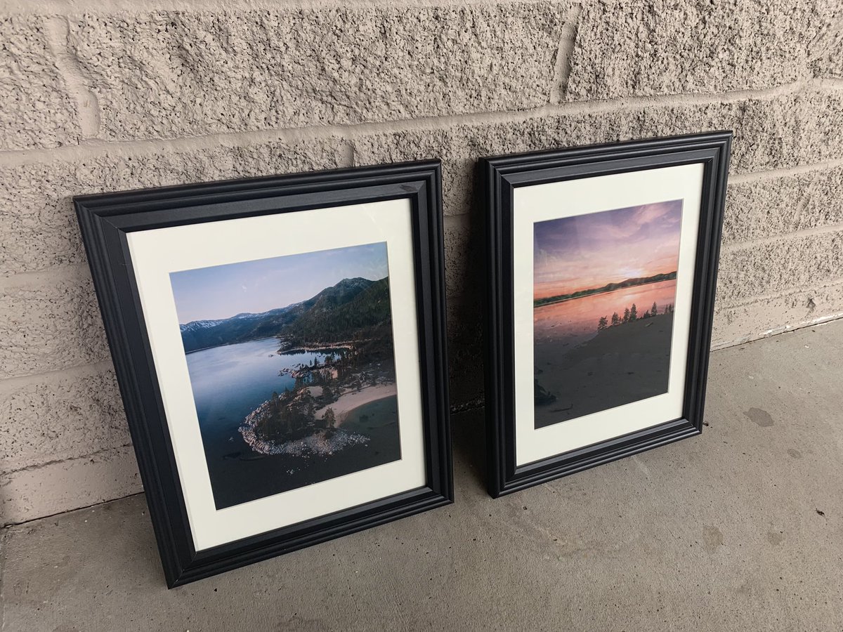 chefcarnahan_'s tweet photo. Giving away these two framed 8”x10” Tahoe prints! Just retweet and follow ya boy to enter 😎 winners picked Sunday 6/23 🤘🏽 https://t.co/cvmzUscTrc