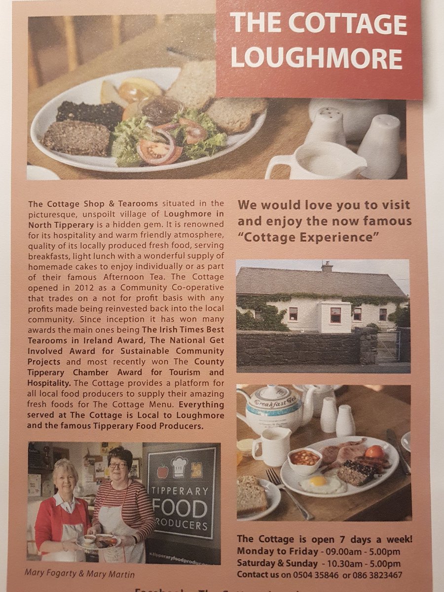 So delighted to be awarded the title TIPPERARY BREAKFAST CHAMPIONS #Tipperaryfoodproducers #Tipperarytourism #Lovelocal #FailteIreland  #TourismIreland #RuralSME #freshfood #coops #bestplacestoeat