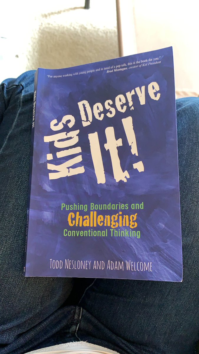 So excited to FINALLY have the opportunity to read <a href="/KidsDeserveIt/">Kids Deserve It</a>  and have a book study with some super smart colleagues at @RobinsonElem! @GRRPrincipal @KristinDavis925 @mrajab0110 @JenBearden <a href="/GrantBearden1/">Grant Bearden</a> <a href="/KSDLearns/">KSD Learns</a>