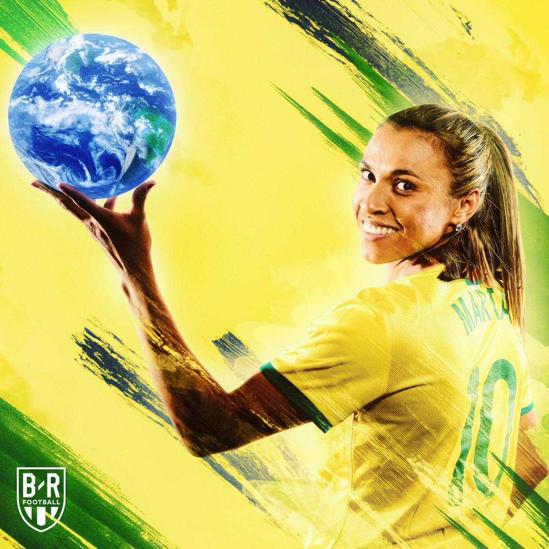 Isso aí Marta esse mundo é todo seu 
#ITABRA #TorcemosPorElas 
#GuerreirasdoBrasil