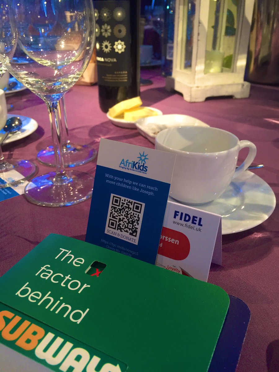 AfriKids's tweet image. Great to see our smiling faces up at the @LoyaltyMAwards tonight. Here piloting @ForGoodCausesUK #DonateByThumb technology #fundraisingtech @Crispinsprite thanks for having us!